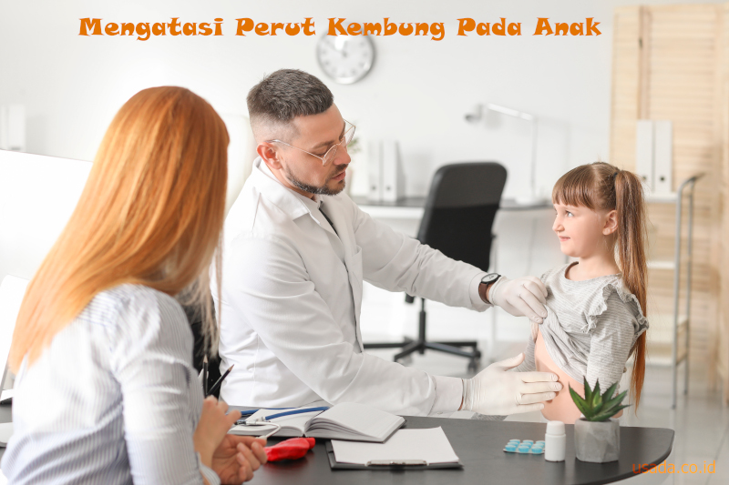 mengatasi perut kembung pada anak