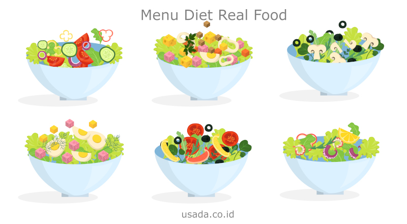 Seperti Apa Cara Mengonsumsi Menu Diet Real Food?