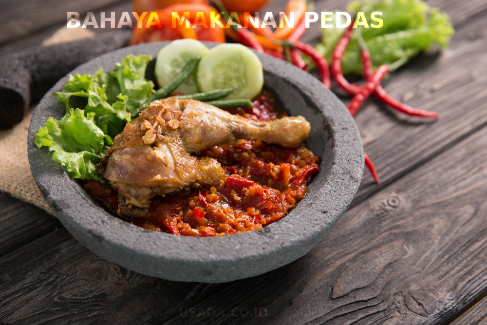 bahaya makanan pedas