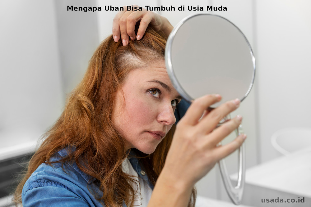 mengapa uban bisa tumbuh di usia muda